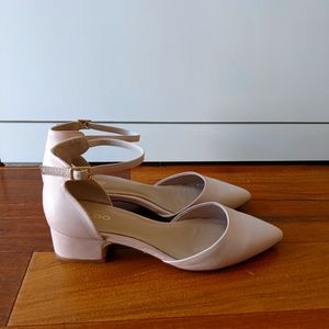 Aldo pointed toe block heels